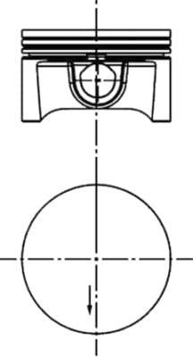 KOLBENSCHMIDT Piest 40388600 1