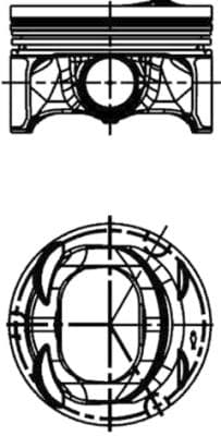 KOLBENSCHMIDT Piest 40846600 1