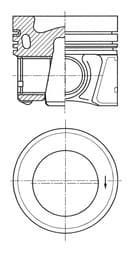 KOLBENSCHMIDT Piest 41270600 1