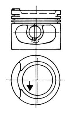 KOLBENSCHMIDT Piest 93928600 1