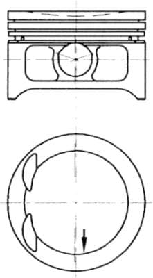 KOLBENSCHMIDT Piest 97363610 1