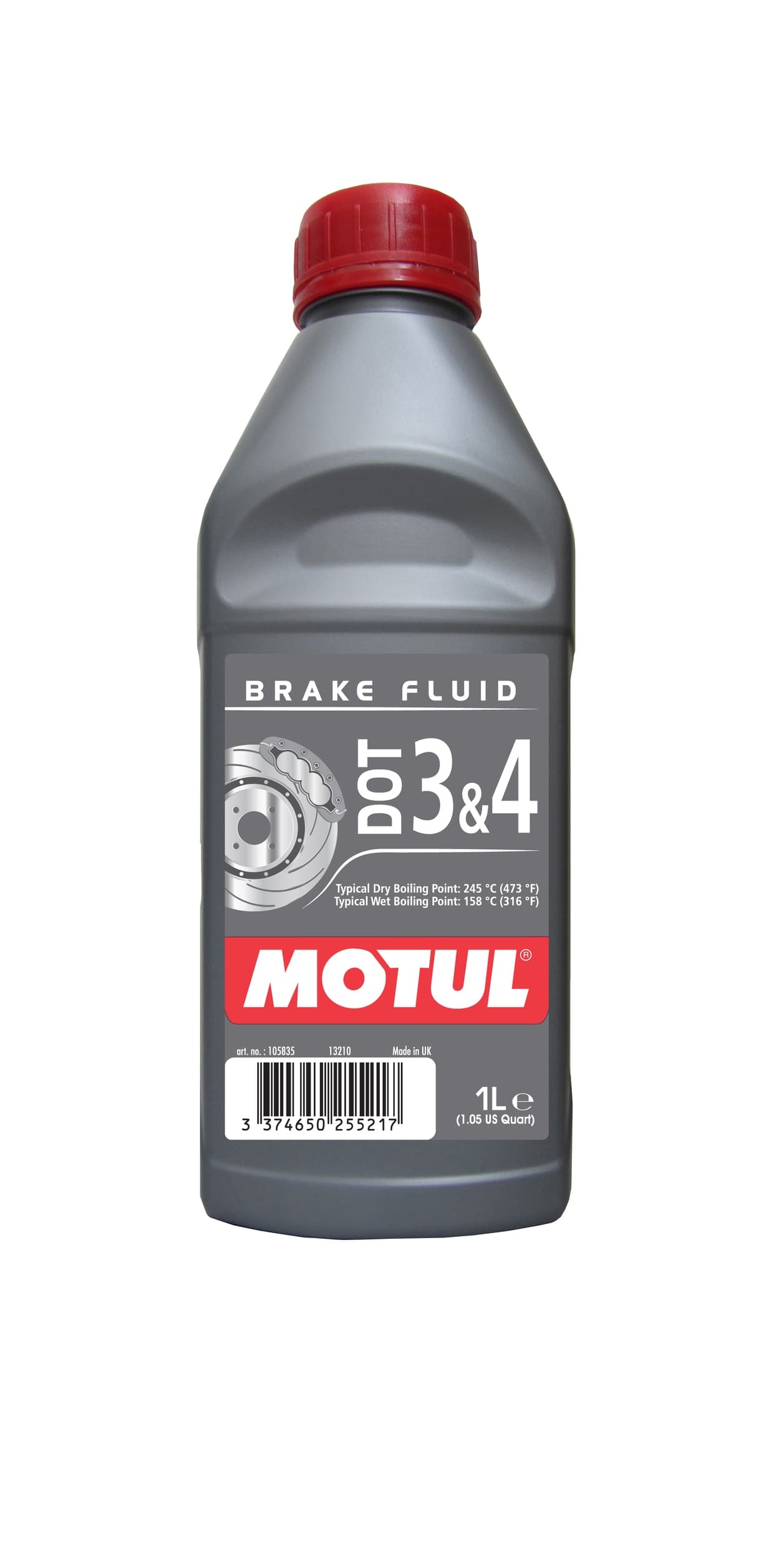 MOTUL Motul Brake Fuild DOT 3 & 4 1L 105835 1