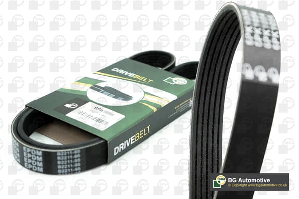 BGA Ozubený klinový remeň 6PK1208 1