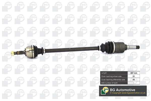 BGA Hnací hriadeľ DS1400R 1