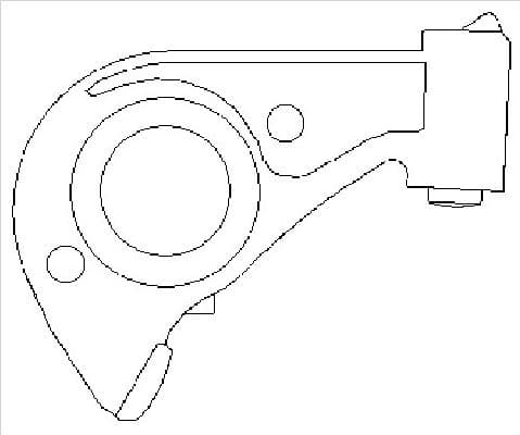 BGA Zdvihátko ventilu HL5309 1