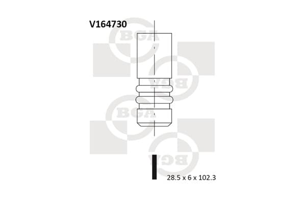 BGA Sací ventil V164730 1