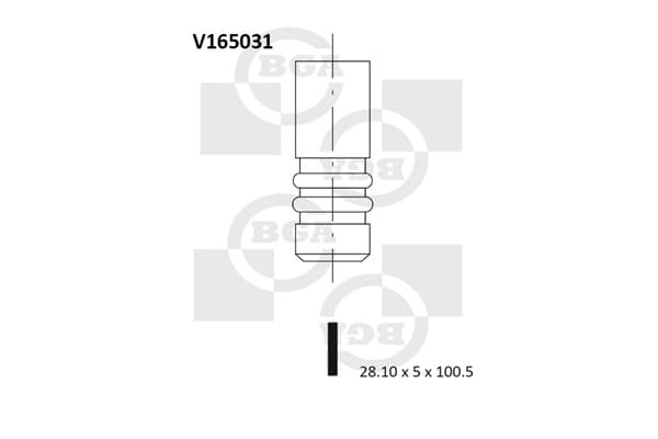 BGA Výpustný ventil V165031 1