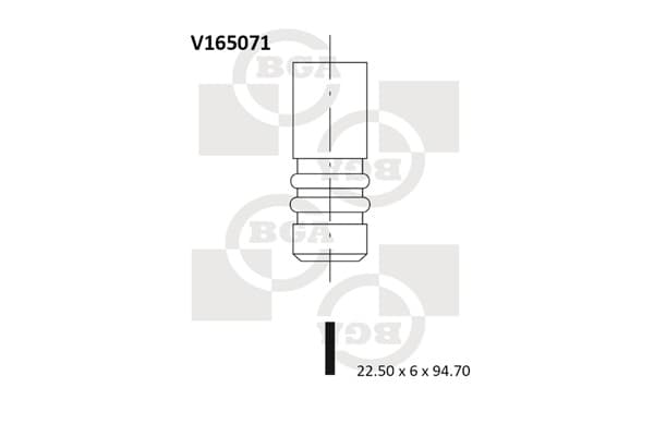BGA Výpustný ventil V165071 1