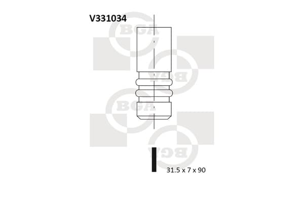 BGA Výpustný ventil V331034 1