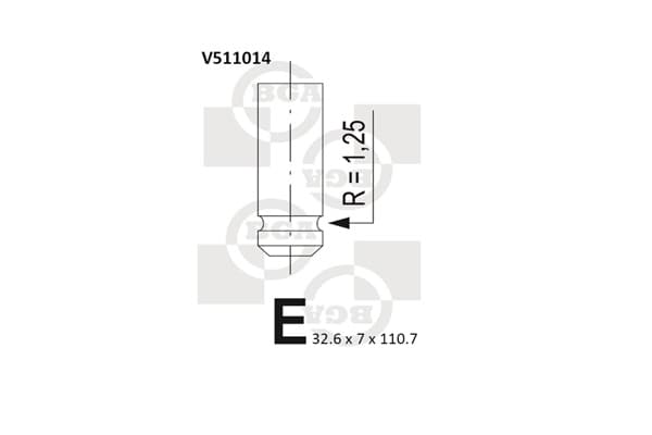 BGA Výpustný ventil V511014 1