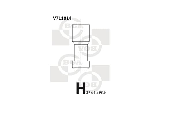 BGA Výpustný ventil V711014 1
