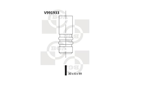 BGA Sací ventil V991933 1