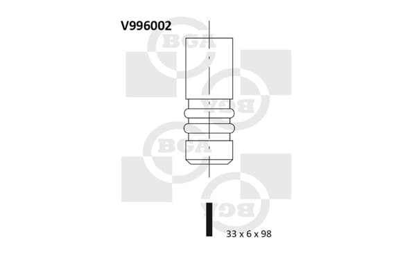 BGA Sací ventil V996002 1