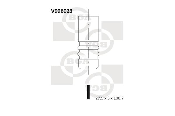 BGA Výpustný ventil V996023 1