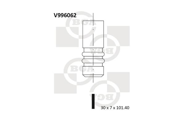 BGA Výpustný ventil V996062 1