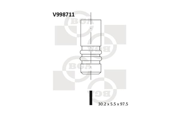 BGA Výpustný ventil V998711 1