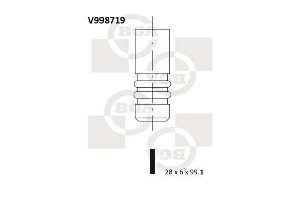 BGA Výpustný ventil V998719 1