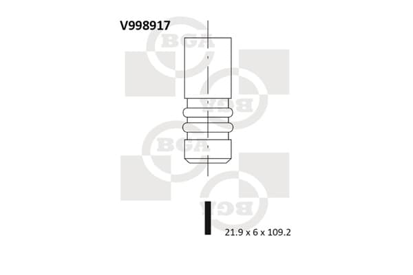 BGA Výpustný ventil V998917 1