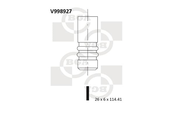 BGA Výpustný ventil V998927 1