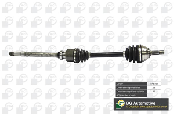 BGA Hnací hriadeľ DS1408R 1