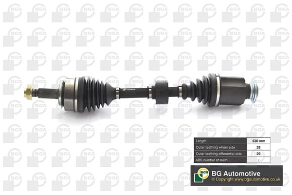 BGA Hnací hriadeľ DS2519R 1