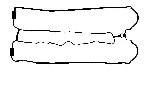 BGA Tesnenie veka hlavy valcov RC0373 1