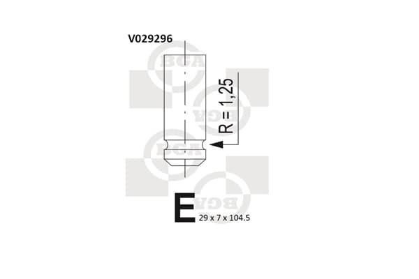 BGA Výpustný ventil V029296 1