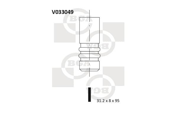 BGA Výpustný ventil V033049 1