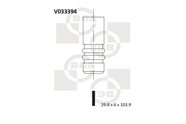 BGA Výpustný ventil V033394 1