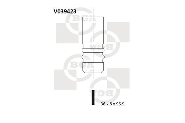 BGA Sací ventil V039423 1