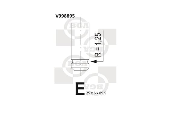 BGA Výpustný ventil V998895 1
