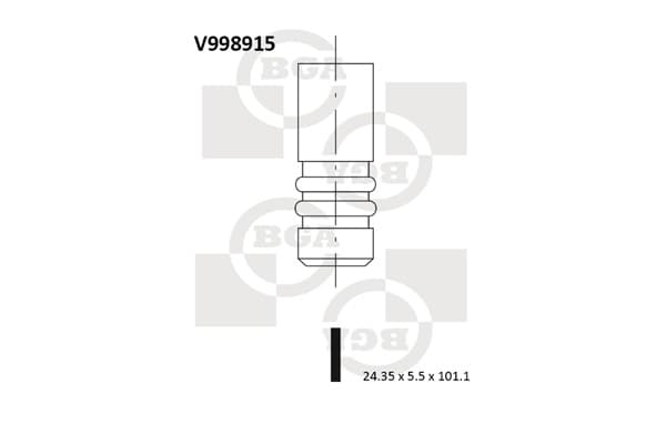 BGA Výpustný ventil V998915 1