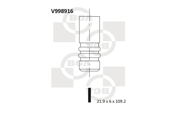 BGA Sací ventil V998916 1