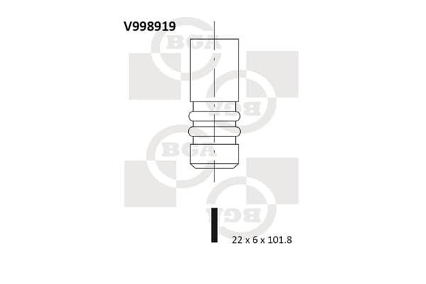 BGA Výpustný ventil V998919 1