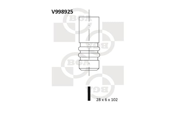 BGA Výpustný ventil V998925 1