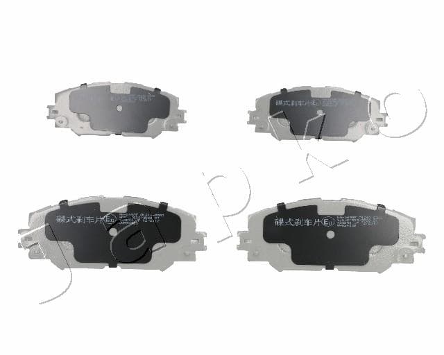 JAPKO Sada brzdových platničiek kotúčovej brzdy 50269 1