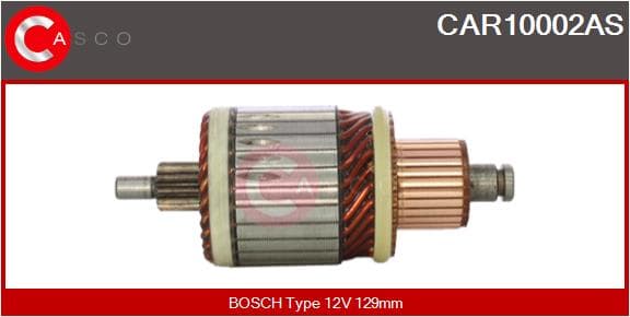 CASCO Rotor štartéra CAR10002AS 1
