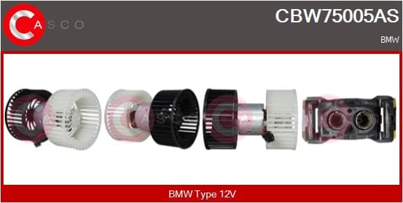 CASCO Vnútorný ventilátor CBW75005AS 1