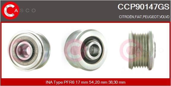 CASCO Remenica alternátora CCP90147GS 1