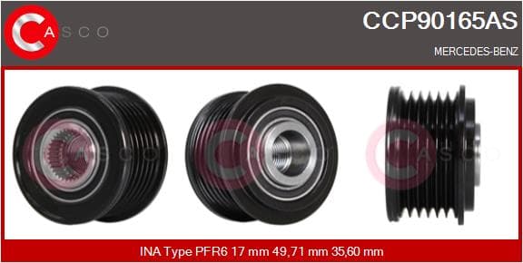 CASCO Remenica alternátora CCP90165AS 1