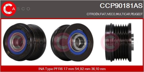 CASCO Remenica alternátora CCP90181AS 1