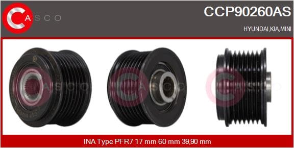 CASCO Remenica alternátora CCP90260AS 1