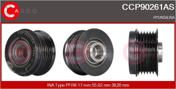 CASCO Remenica alternátora CCP90261AS 1