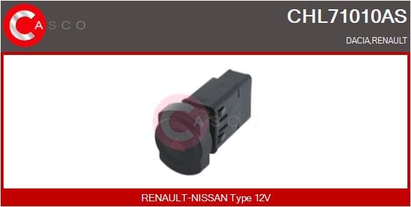CASCO Vypínač Výstražných smeroviek CHL71010AS 1