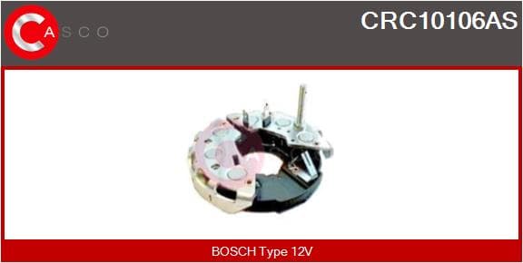 CASCO Usmerňovač alternátora CRC10106AS 1