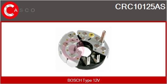 CASCO Usmerňovač alternátora CRC10125AS 1