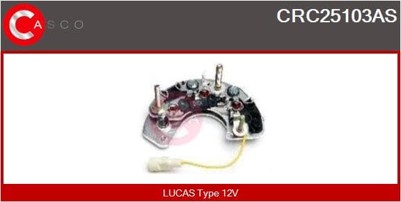 CASCO Usmerňovač alternátora CRC25103AS 1