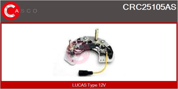 CASCO Usmerňovač alternátora CRC25105AS 1