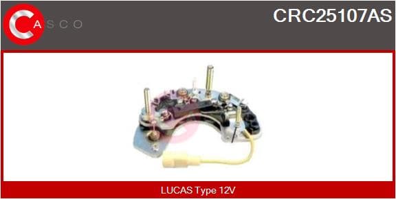 CASCO Usmerňovač alternátora CRC25107AS 1