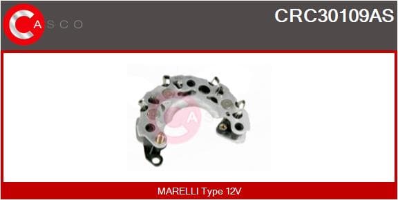 CASCO Usmerňovač alternátora CRC30109AS 1
